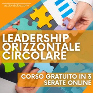 locandina leadership orizzontale workshop in 3 serate online